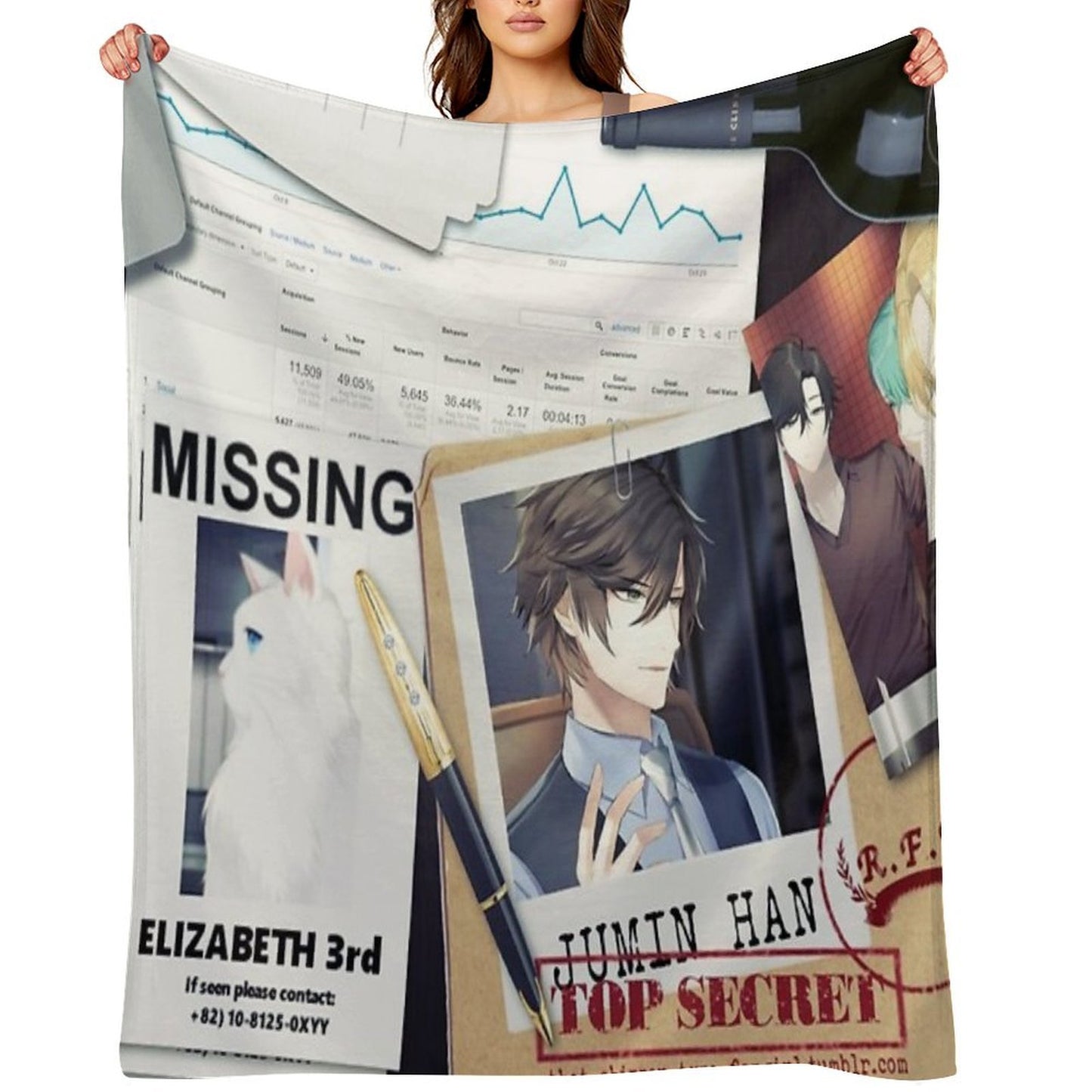 MysMe - Jumin Quick-dry Throw Blanket