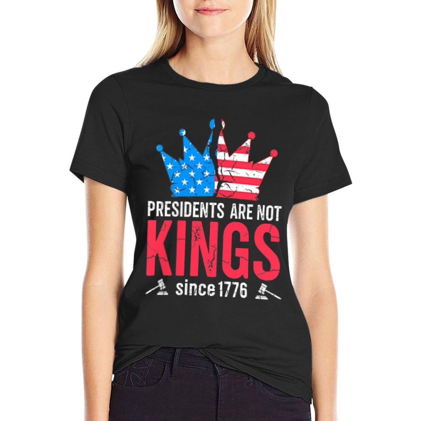 Presidents Are Not Kings No King In America US Pocket Design Vintage-inspired T-Shirt