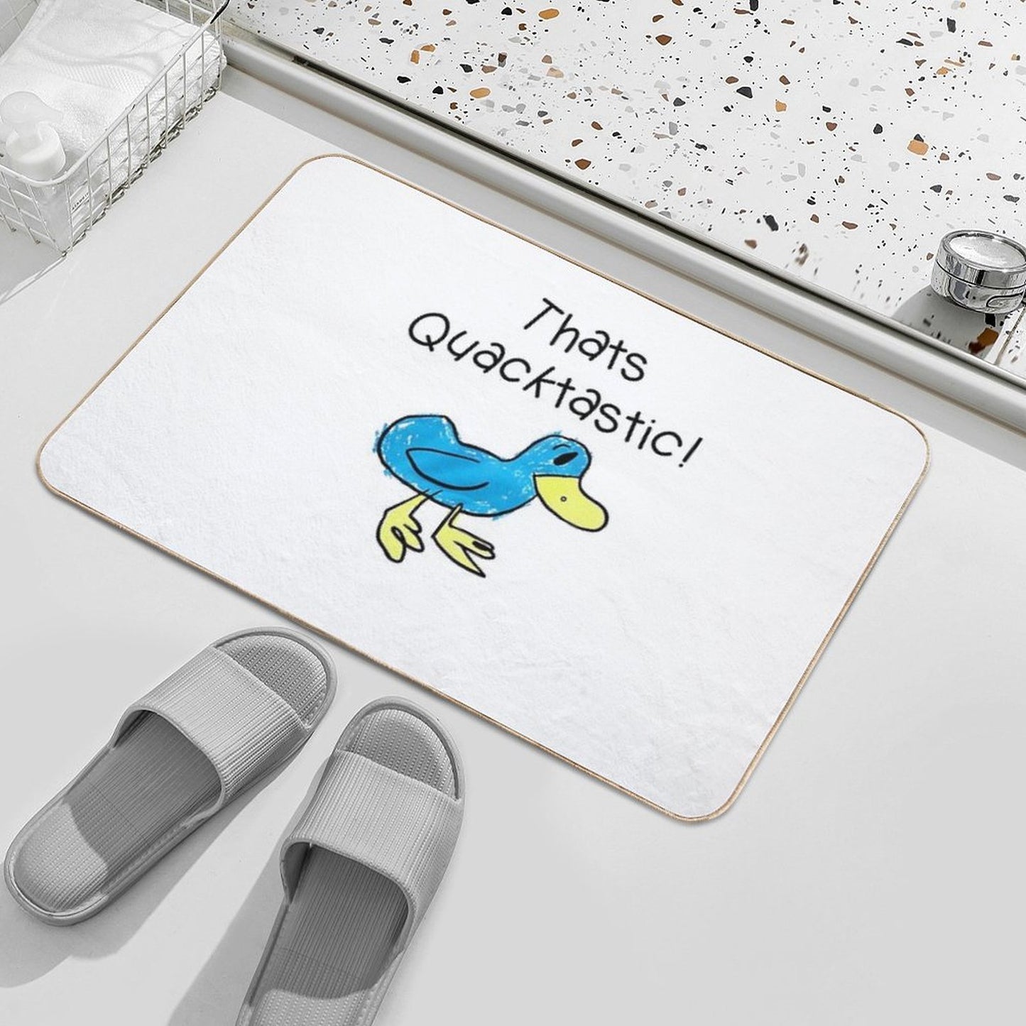Thats Quacktastic Anti-Trip Bath Mat