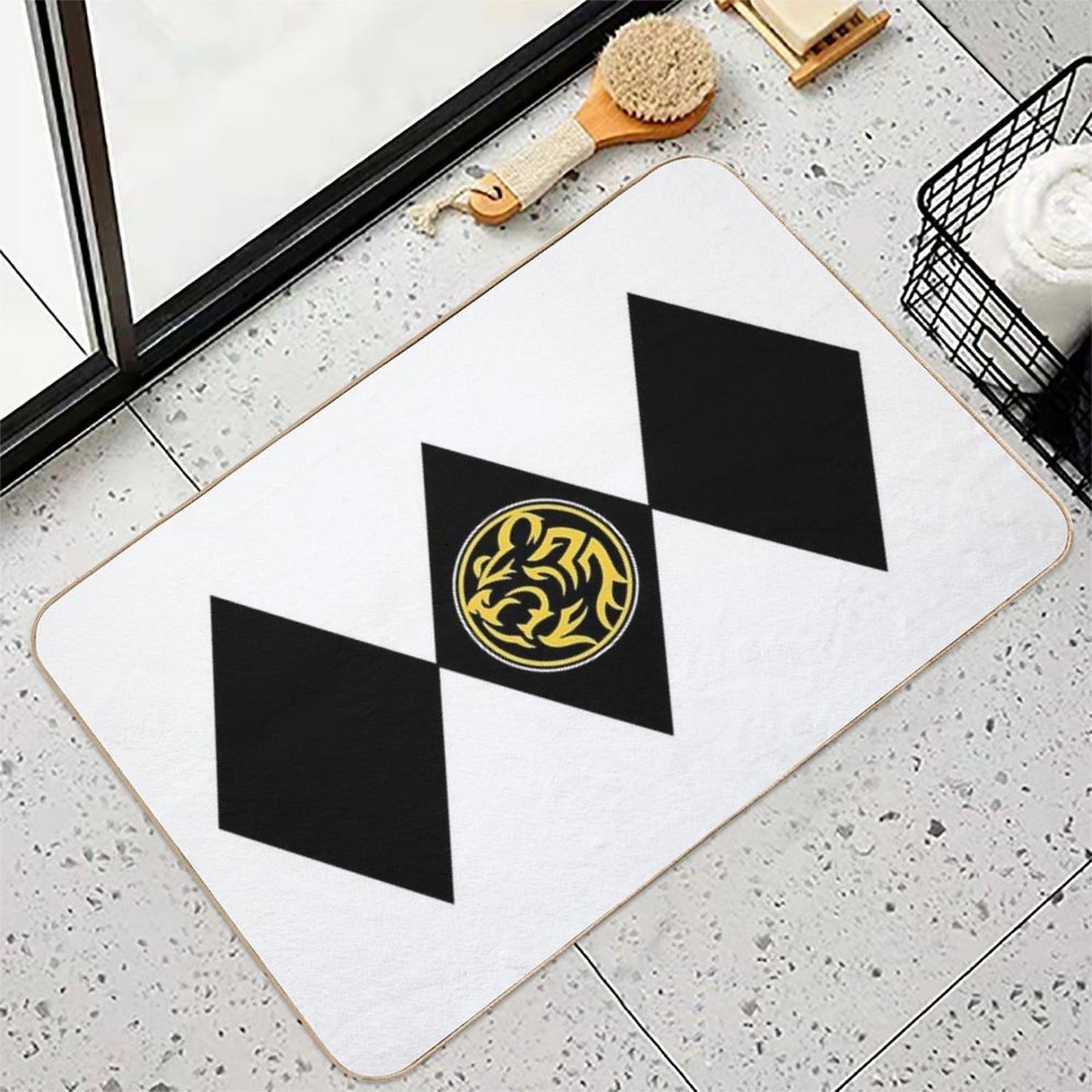White Bear Rngr Easy Maintenance Bath Mat
