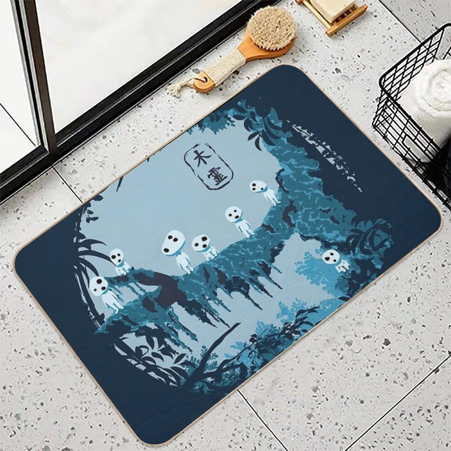 Kodama Studio Ghibli Multi-Purpose Bath Mat
