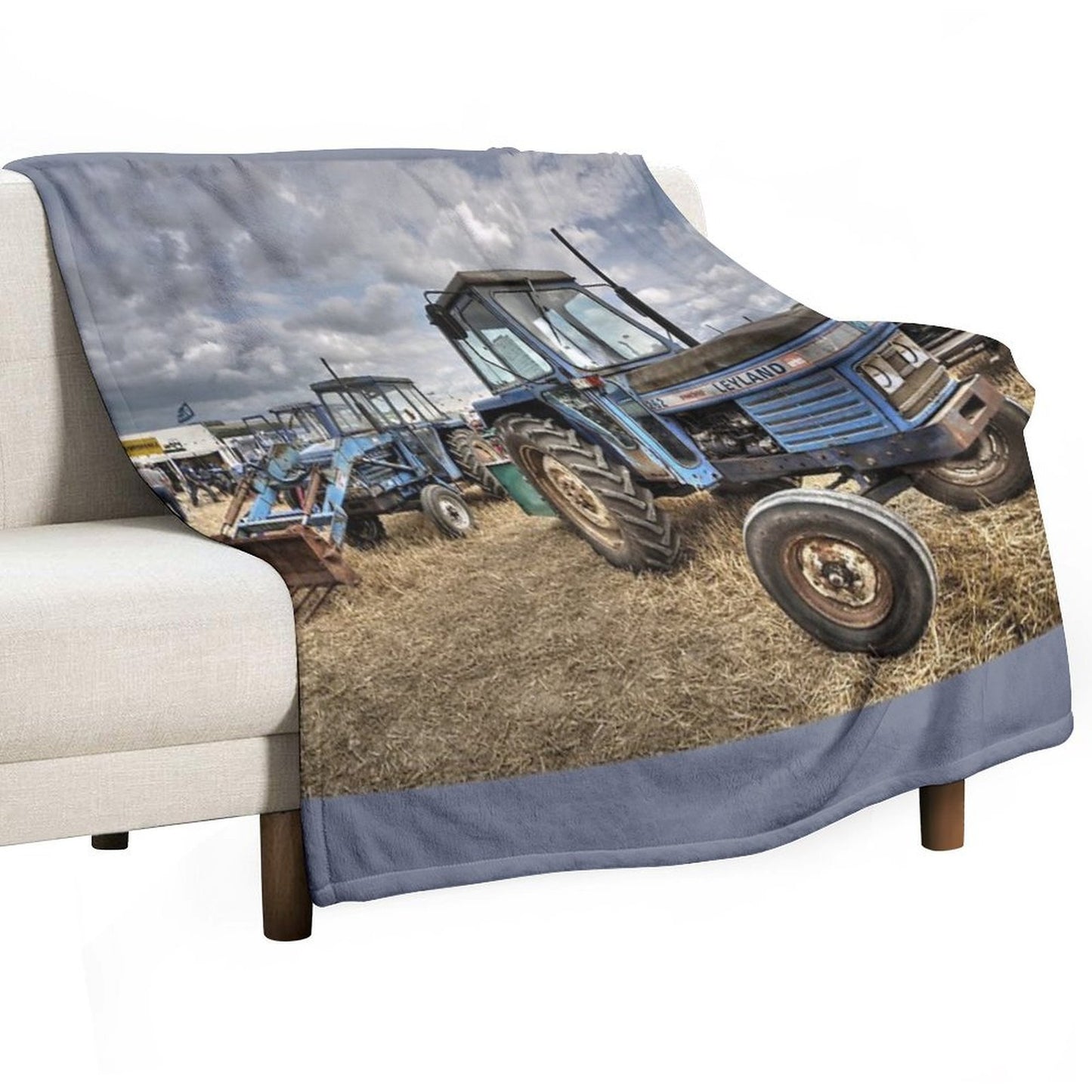 Leyland Tractors Quick-dry Throw Blanket