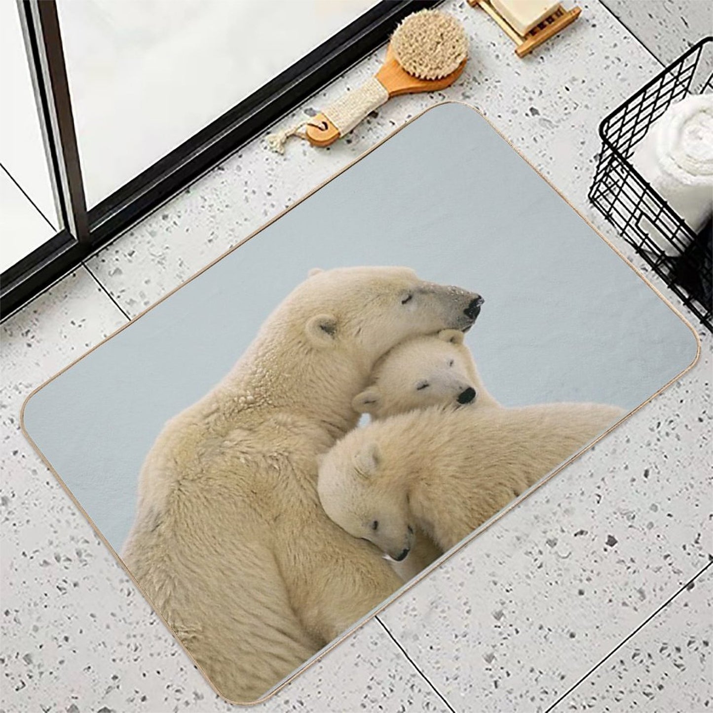 Polar Bear Eco-Friendly Bath Mat