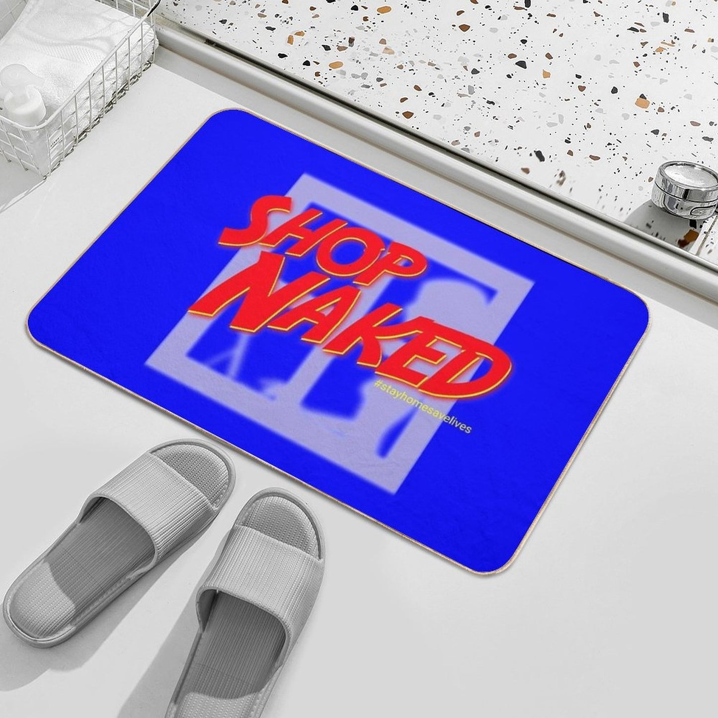 Shop Naked @ Home Rapid-Drying Bath Mat