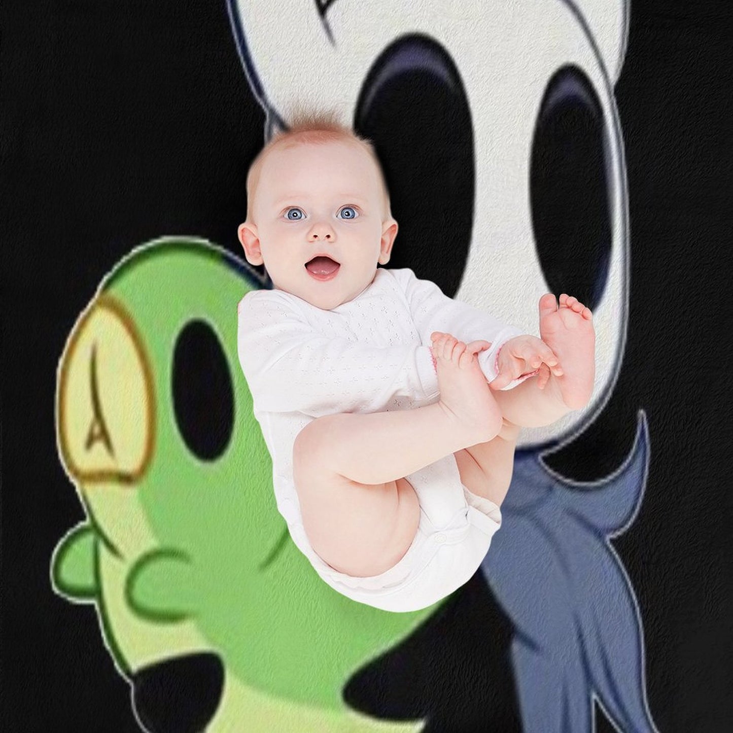 Hollow Knight - The Knight Lightweight Throw Blanket