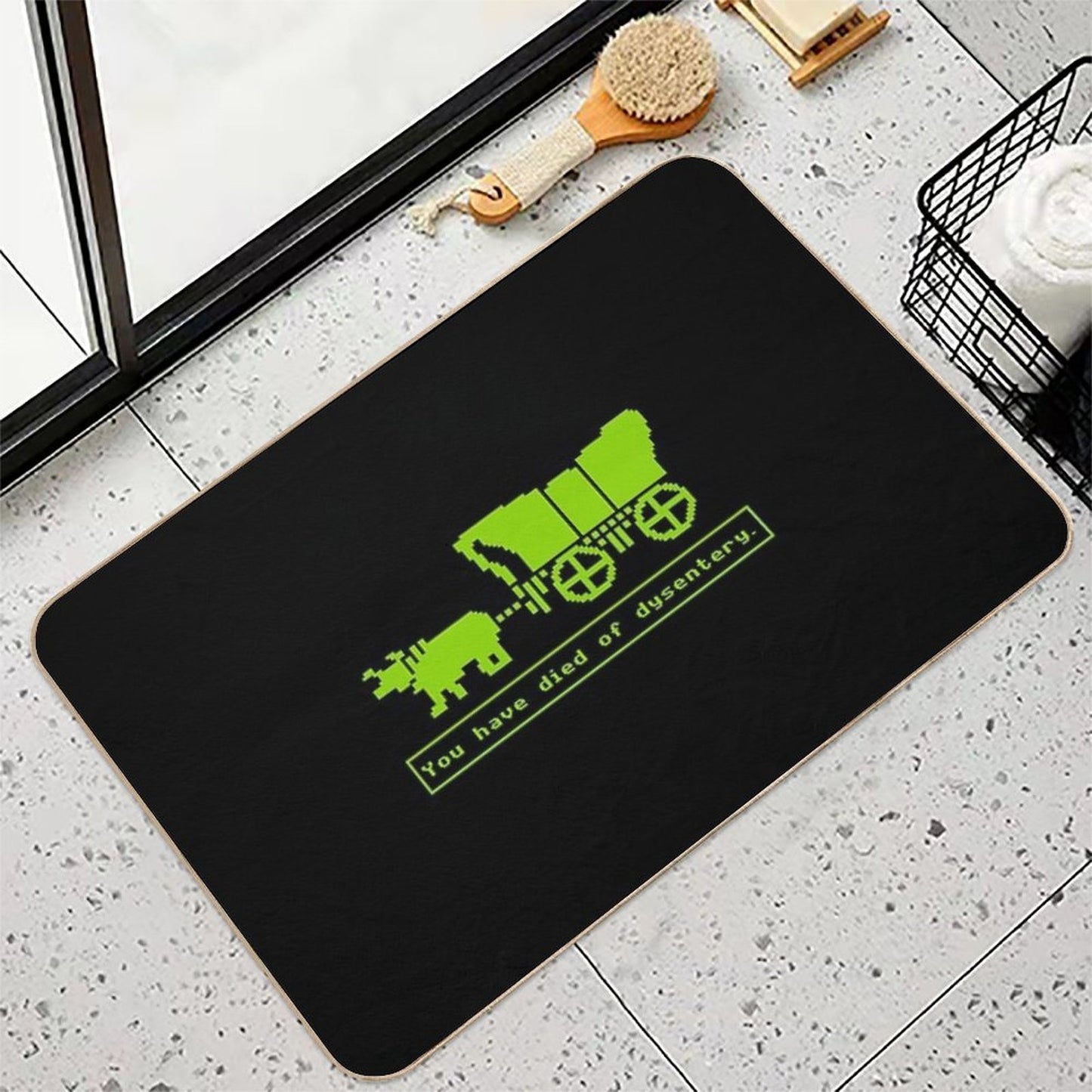 You Have Died of Dysentery. Anti-Trip Bath Mat