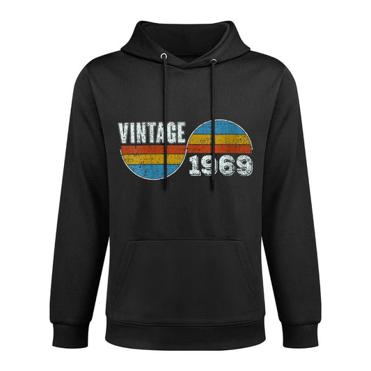 Womens 50th Birthday Gift Idea. Vintage 1969 Colorfast Hoodie