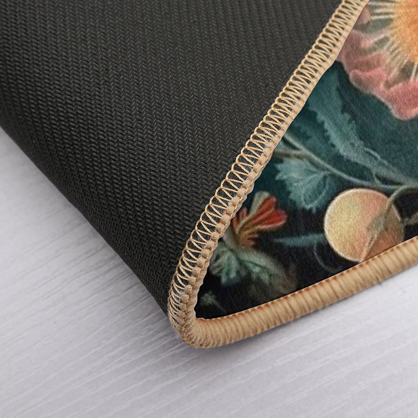 A.I. Gardens Sampling Masters Ernst Haeckel + James McNeill Whistler Slip-Resistant Bath Mat