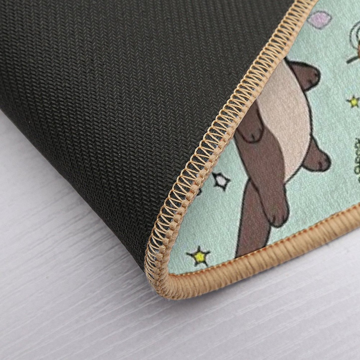 Sea Otters High-Traffic Bath Mat