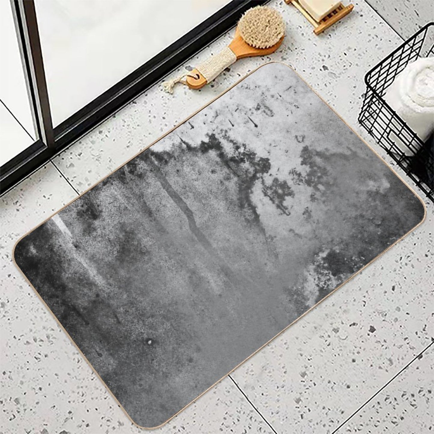 Abstract XV High-Traffic Bath Mat