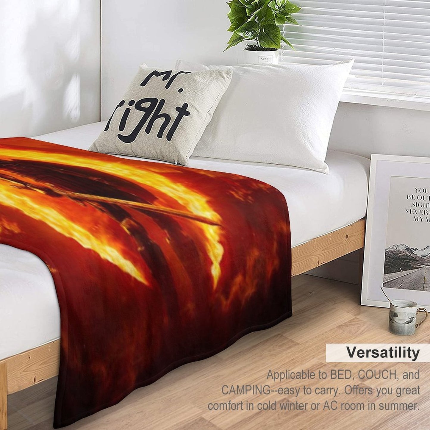 Oblivion Durable Throw Blanket