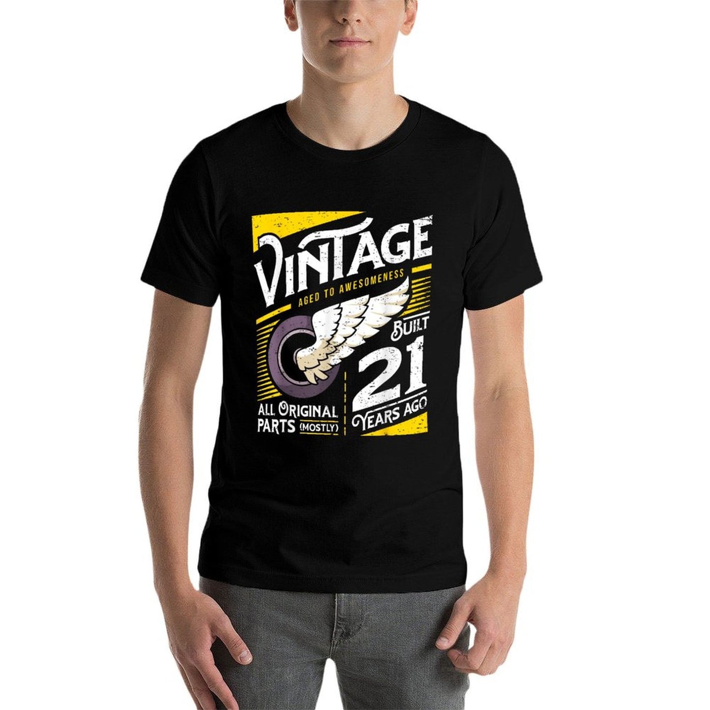 21 Years Vintage 21st Birthday Classic T-Shirt