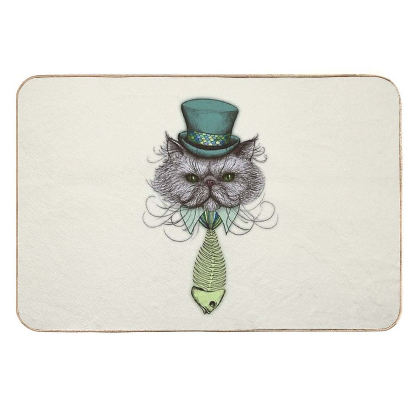 Not Your Average Cat Versatile Bath Mat