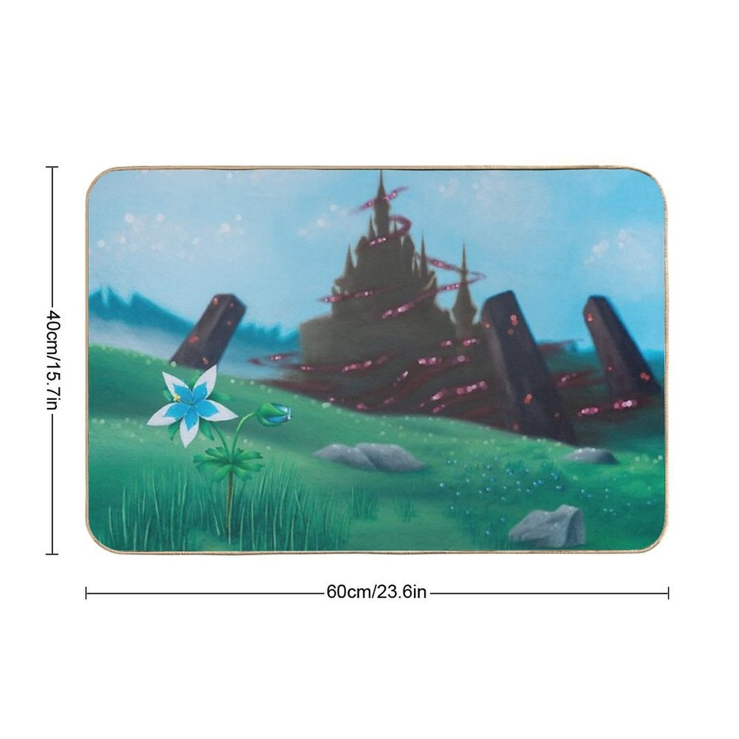 Silent Princess High-Traffic Bath Mat