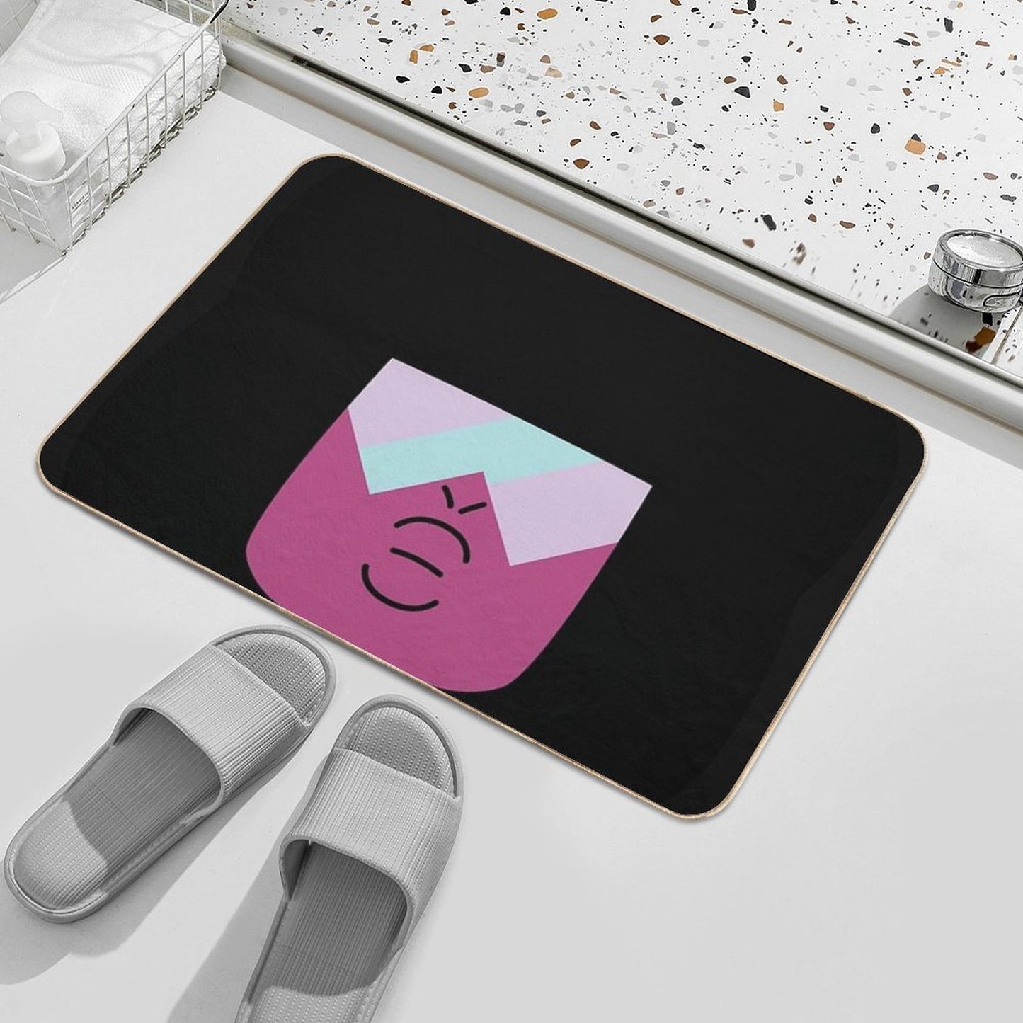 Garnet Rapid-Drying Bath Mat