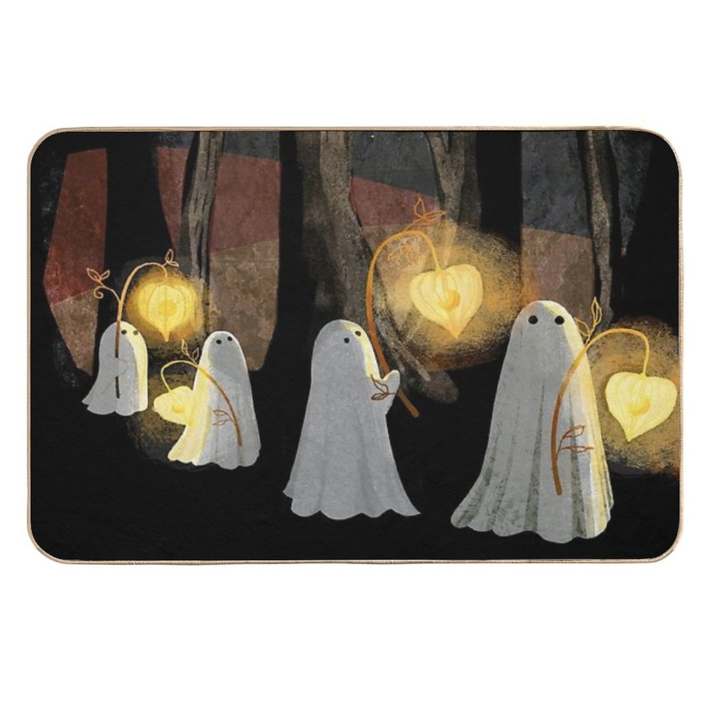 Ghost Parade Stain-Proof Bath Mat