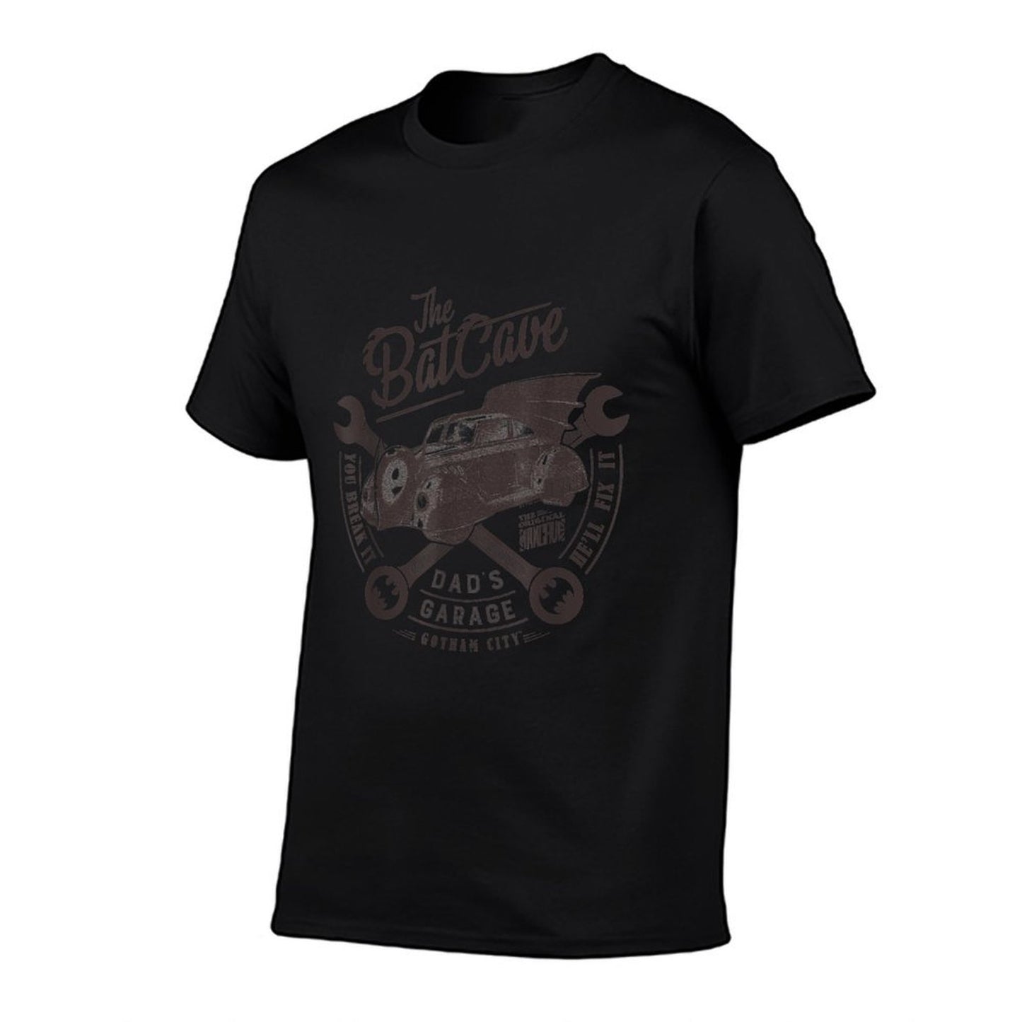 BATMAN Fathers Day Dads Garage Is The BATCAVE Moisture-wicking T-Shirt