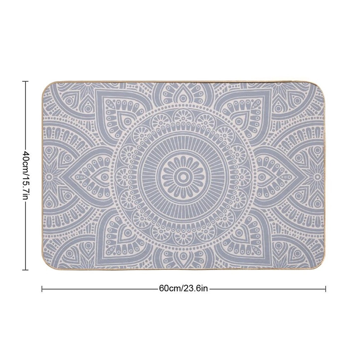 Mandala 16 Anti-Trip Bath Mat