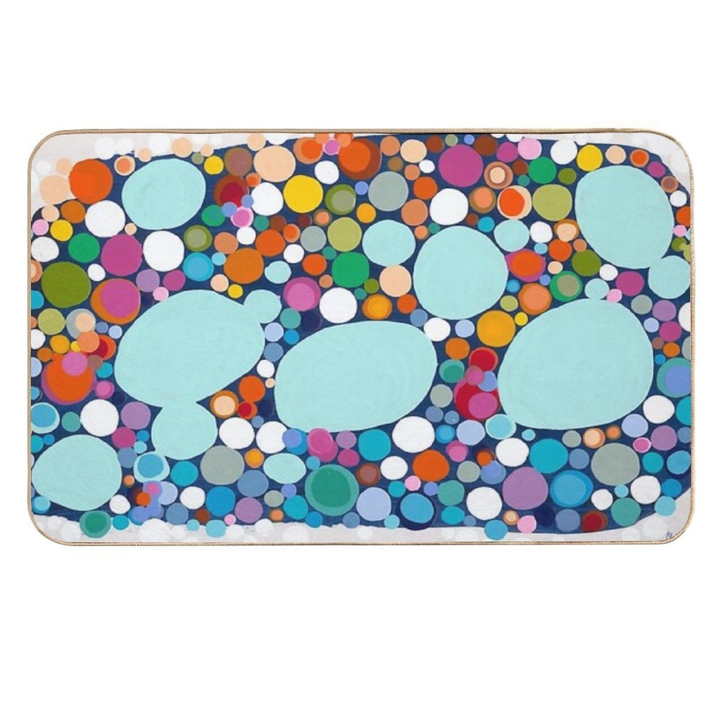 Fizz Pop Rapid-Drying Bath Mat