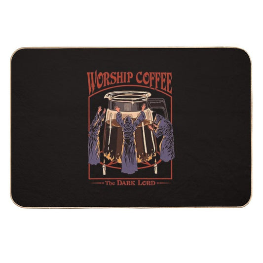Worship Coffee  Rapid-Drying Bath Mat