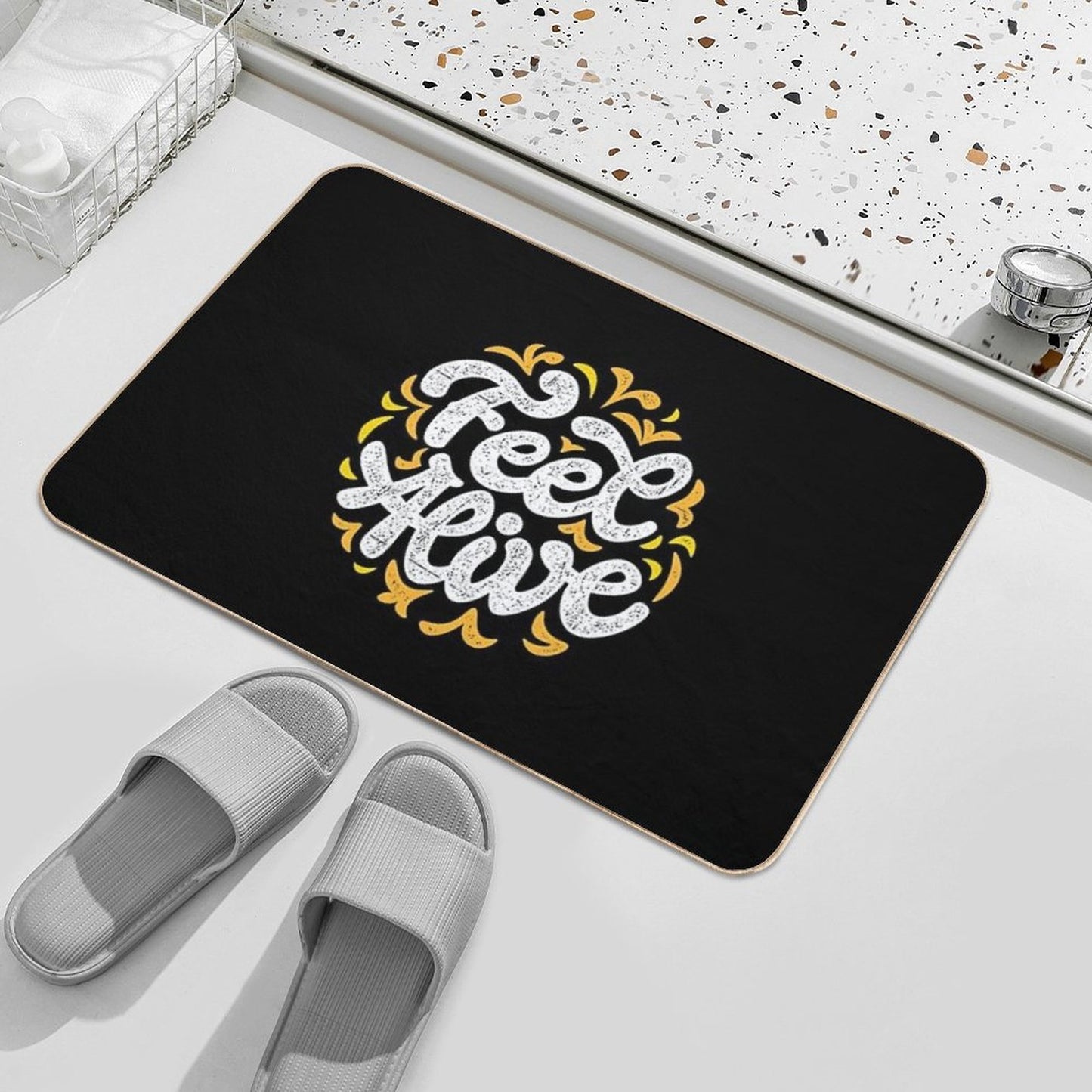 Feel Alive Pet-Safe Bath Mat
