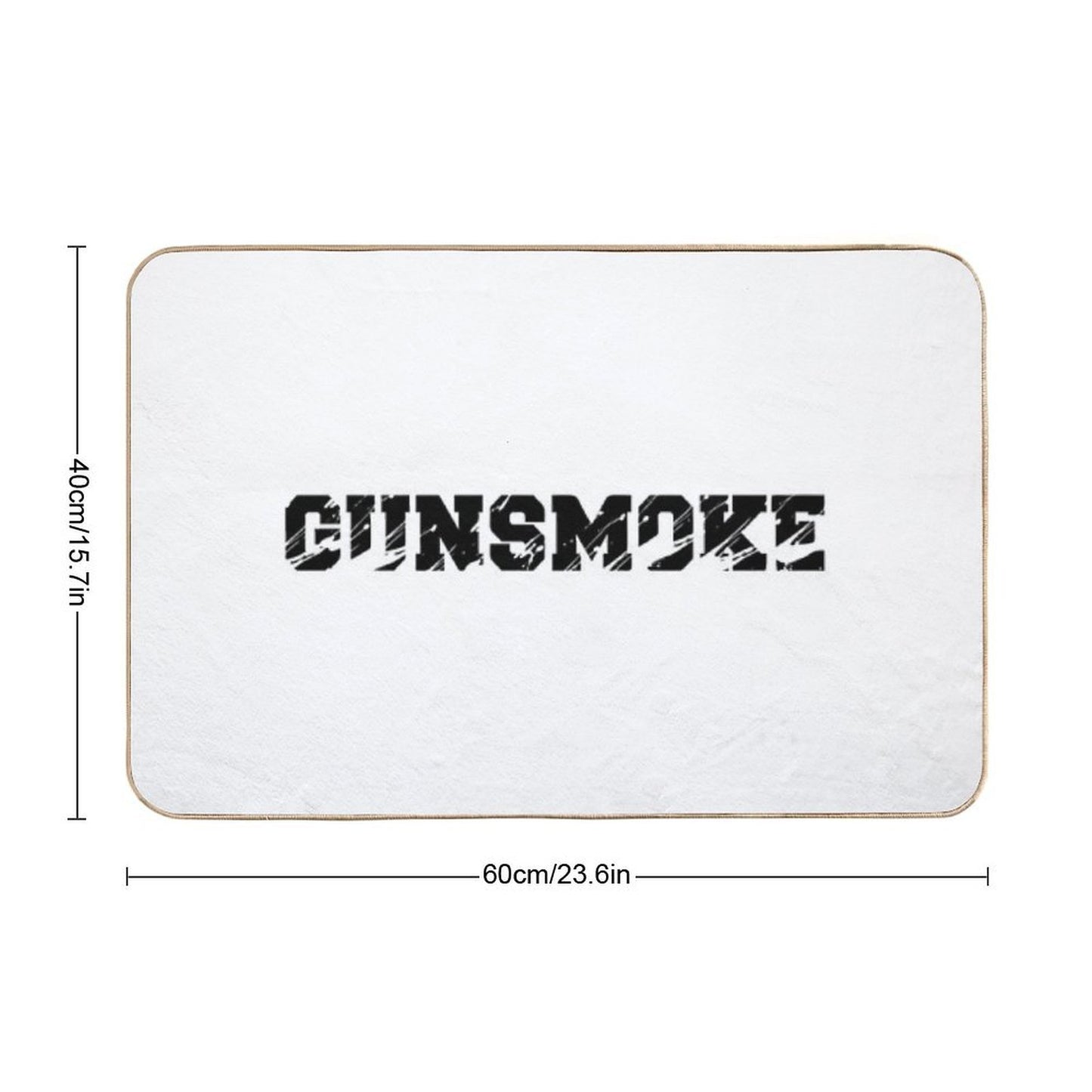Gunsmoke Multi-Purpose Bath Mat