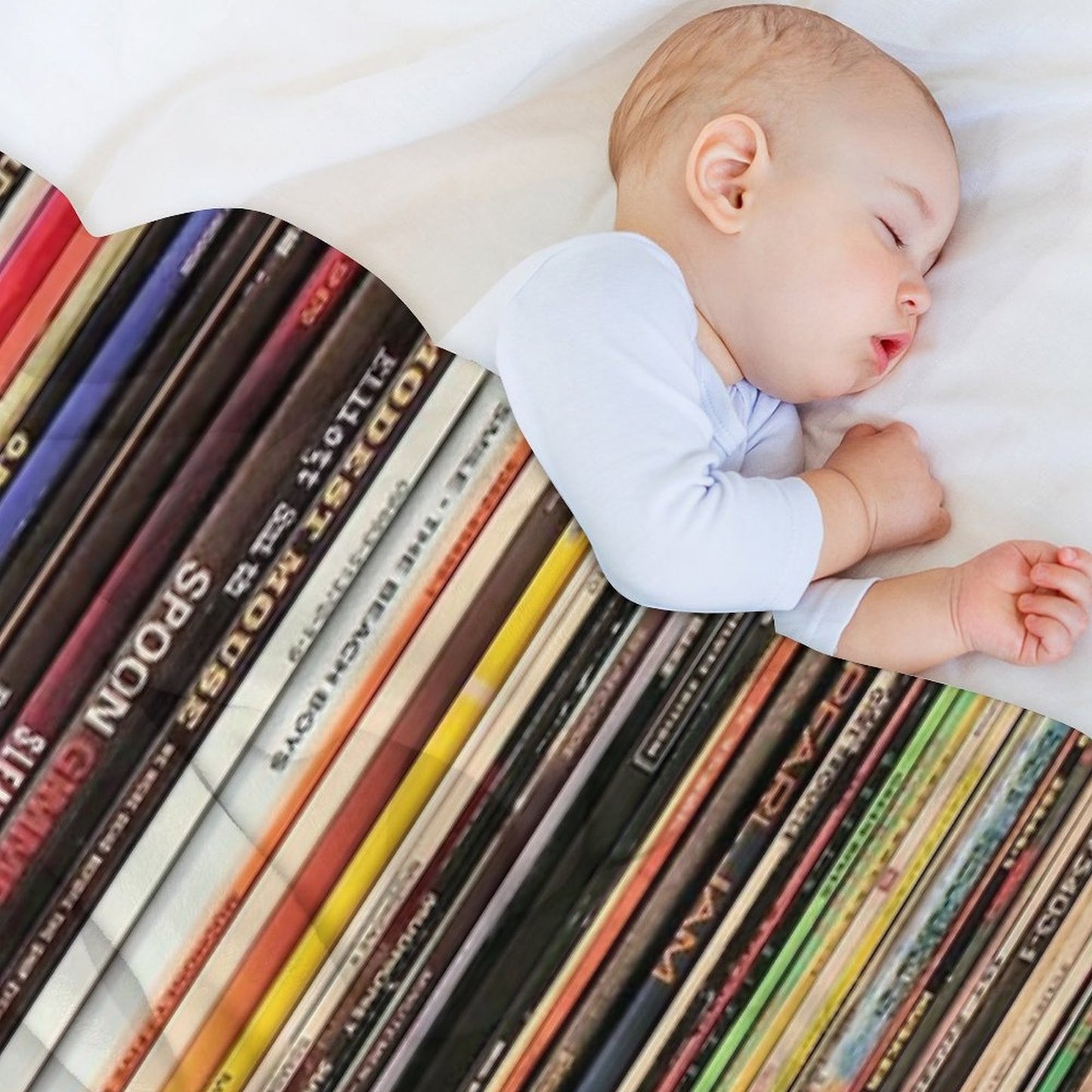 Ultimate Vinyl Record Collection Durable Throw Blanket