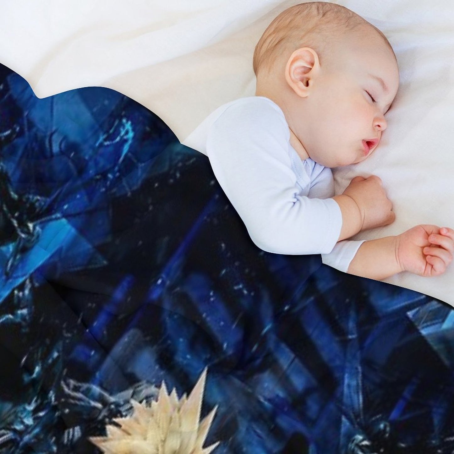 Big Sword Soldier Versatility Throw Blanket