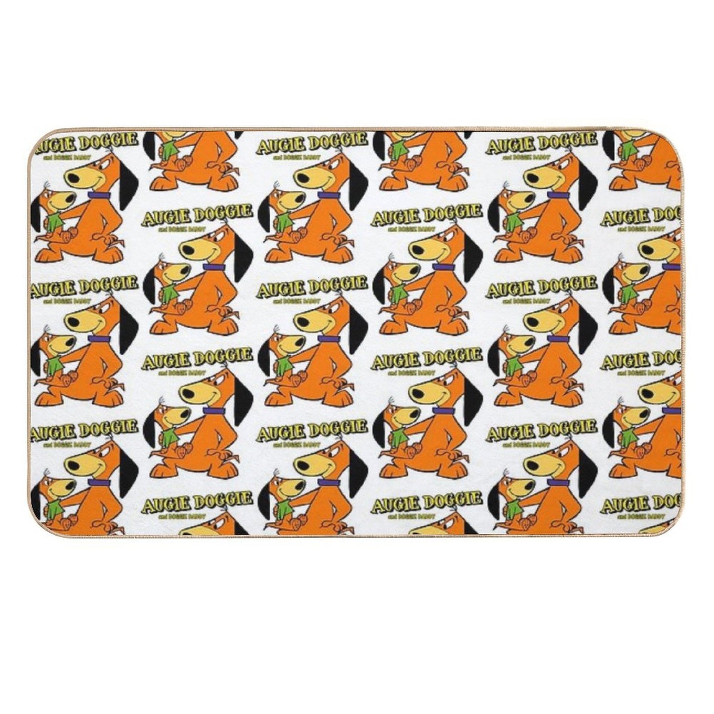 Augie Doggie & Doggie Daddy Father & Son Easy To Clean Bath Mat