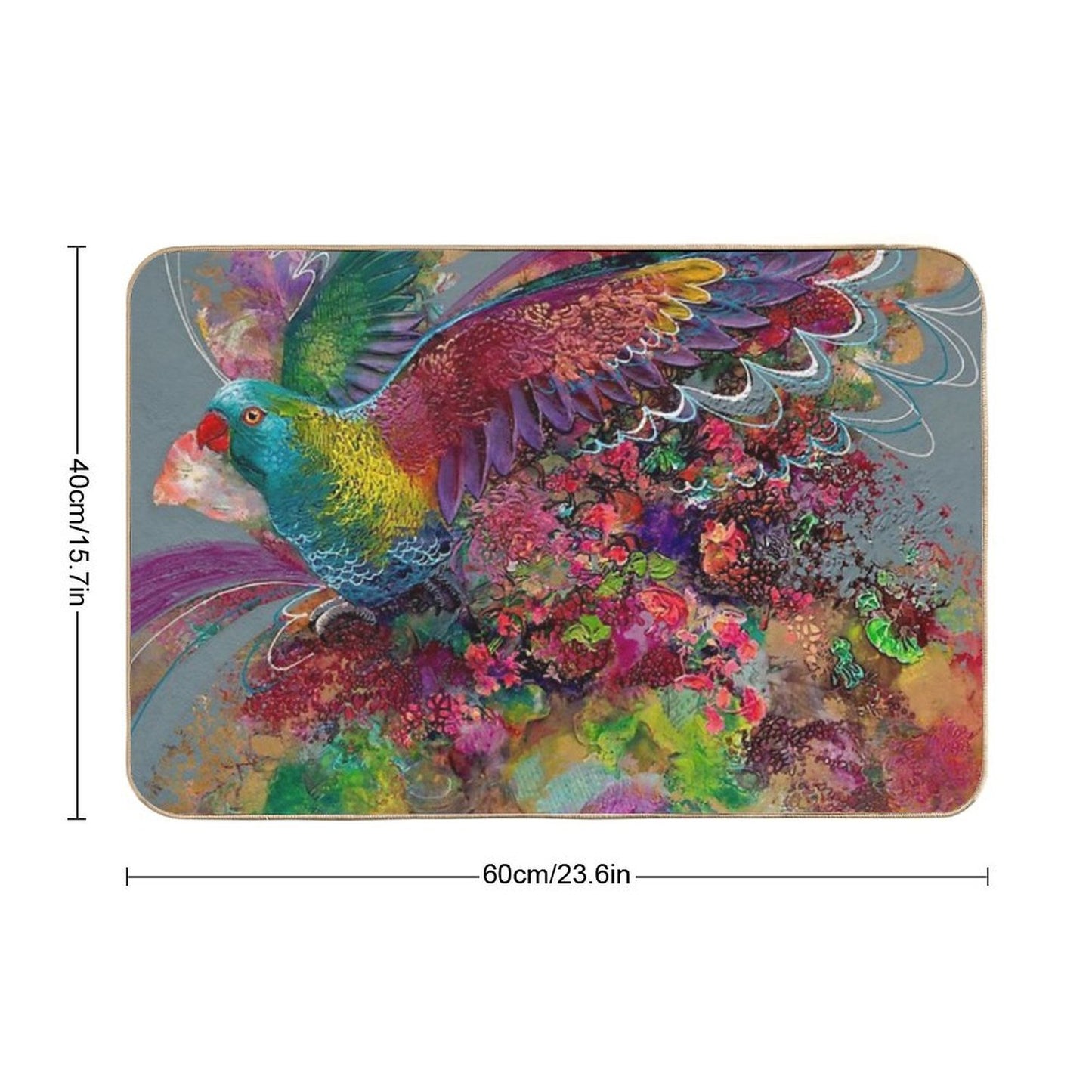 The Nectar Thief High-Traffic Bath Mat
