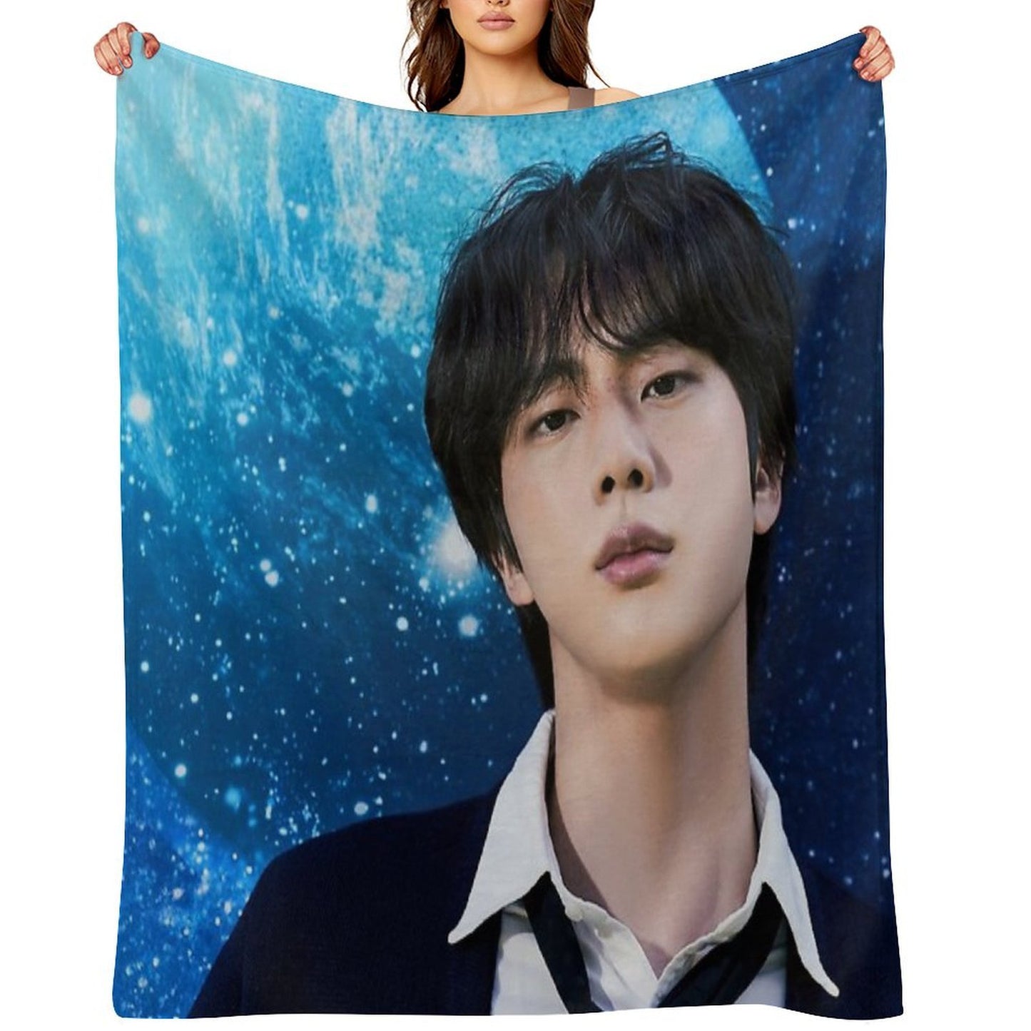 Jin The Astronaut Concept Photo Outlander Versatility Throw Blanket
