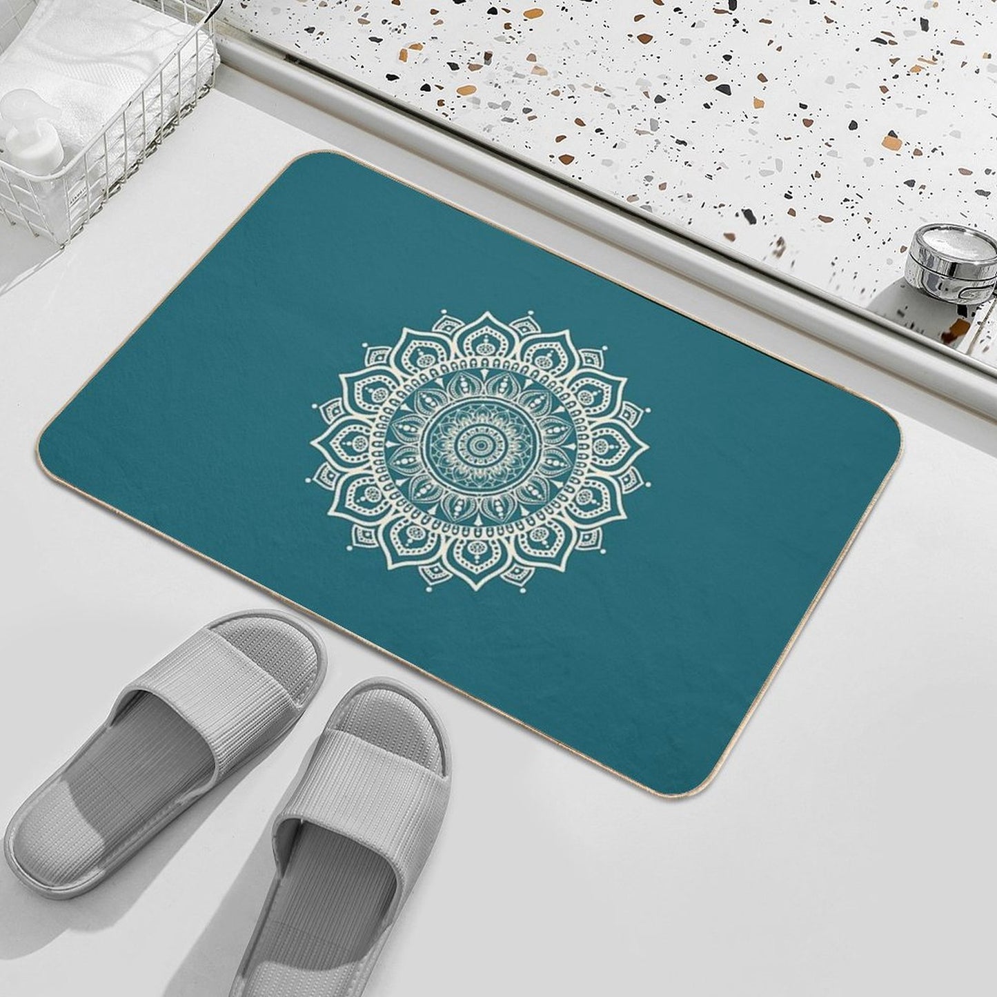 Islamic New Year Repositionable Bath Mat