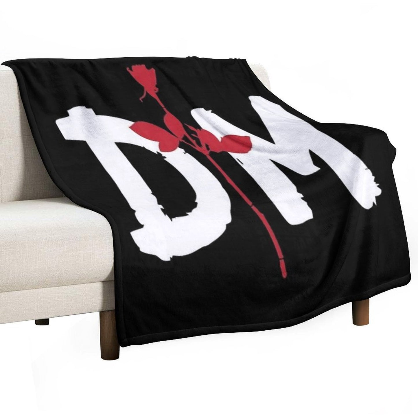 DEPECHE BAND Shrink-resistant Throw Blanket