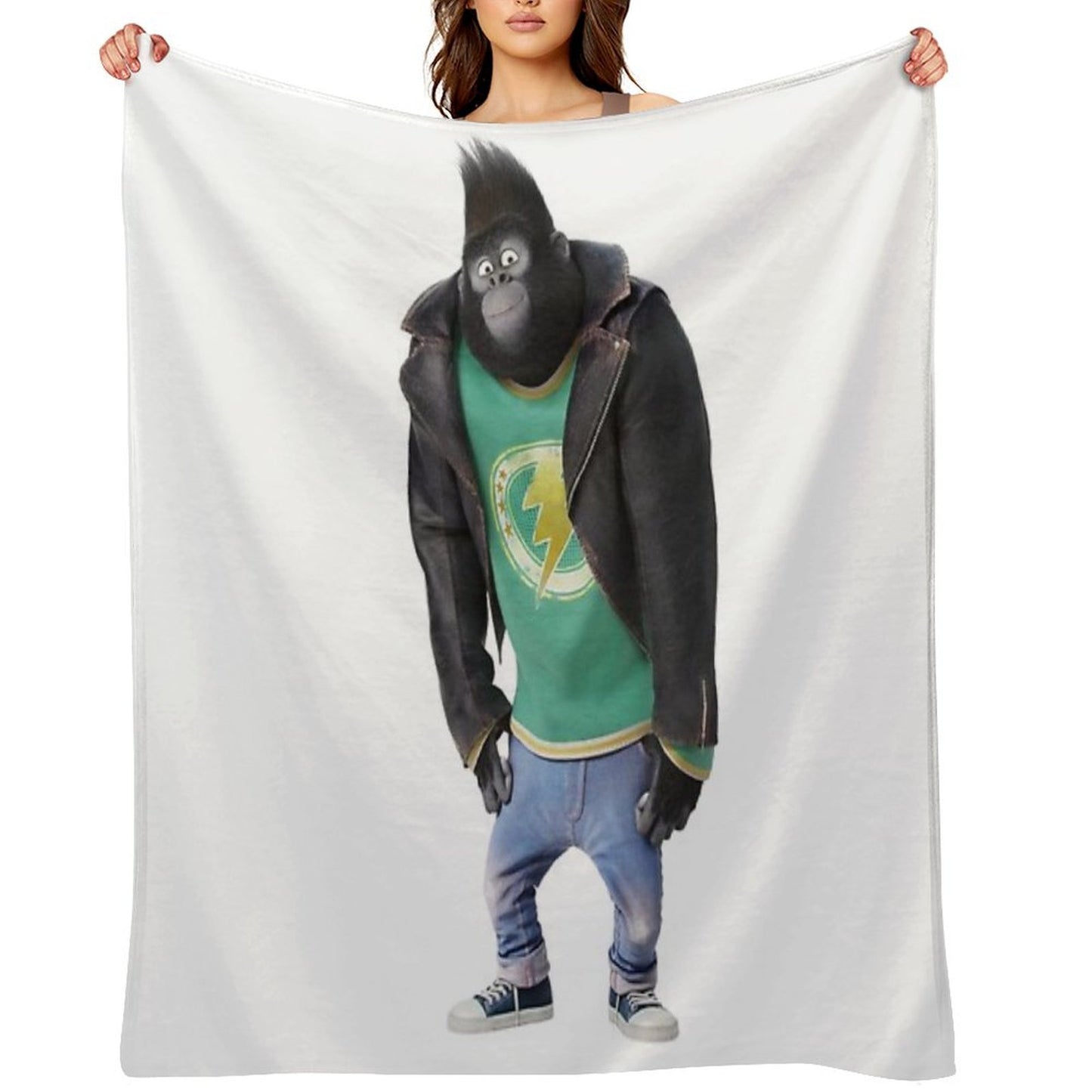 Johnny Sing 2 Versatility Throw Blanket