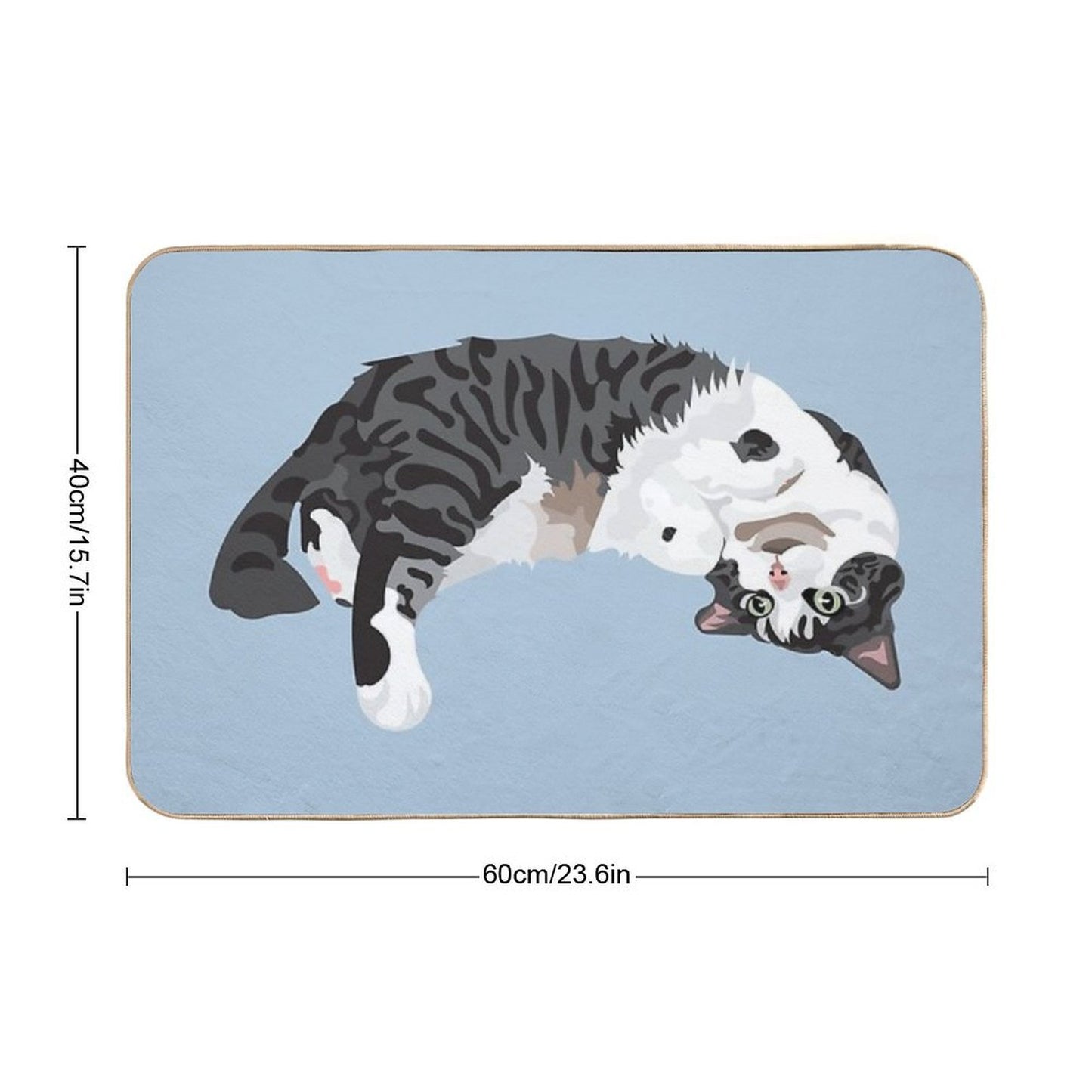 Tessie Odorless Bath Mat