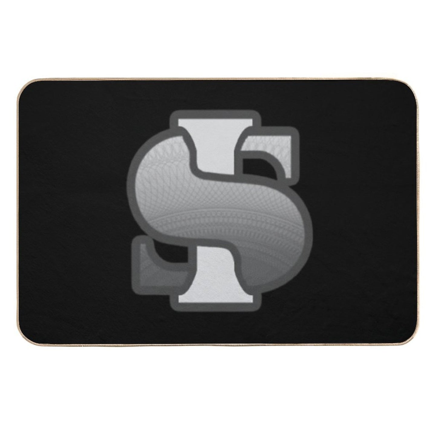 The Schedule Grayscaled Anti-Trip Bath Mat