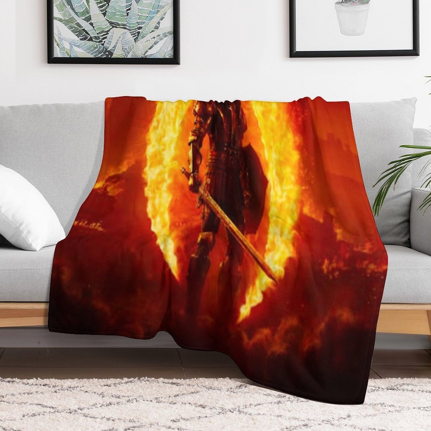 Oblivion Durable Throw Blanket