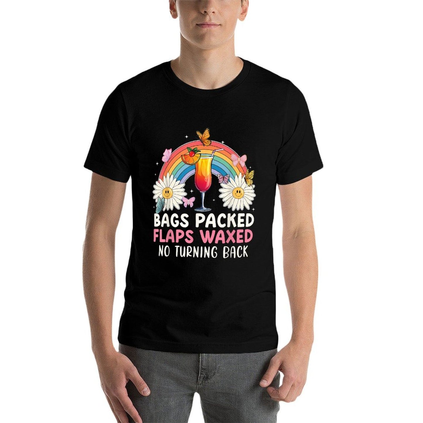 Unicorn Inappropriate Dirty Funny Trip Travel Girls Vacation Relaxed-fit T-Shirt