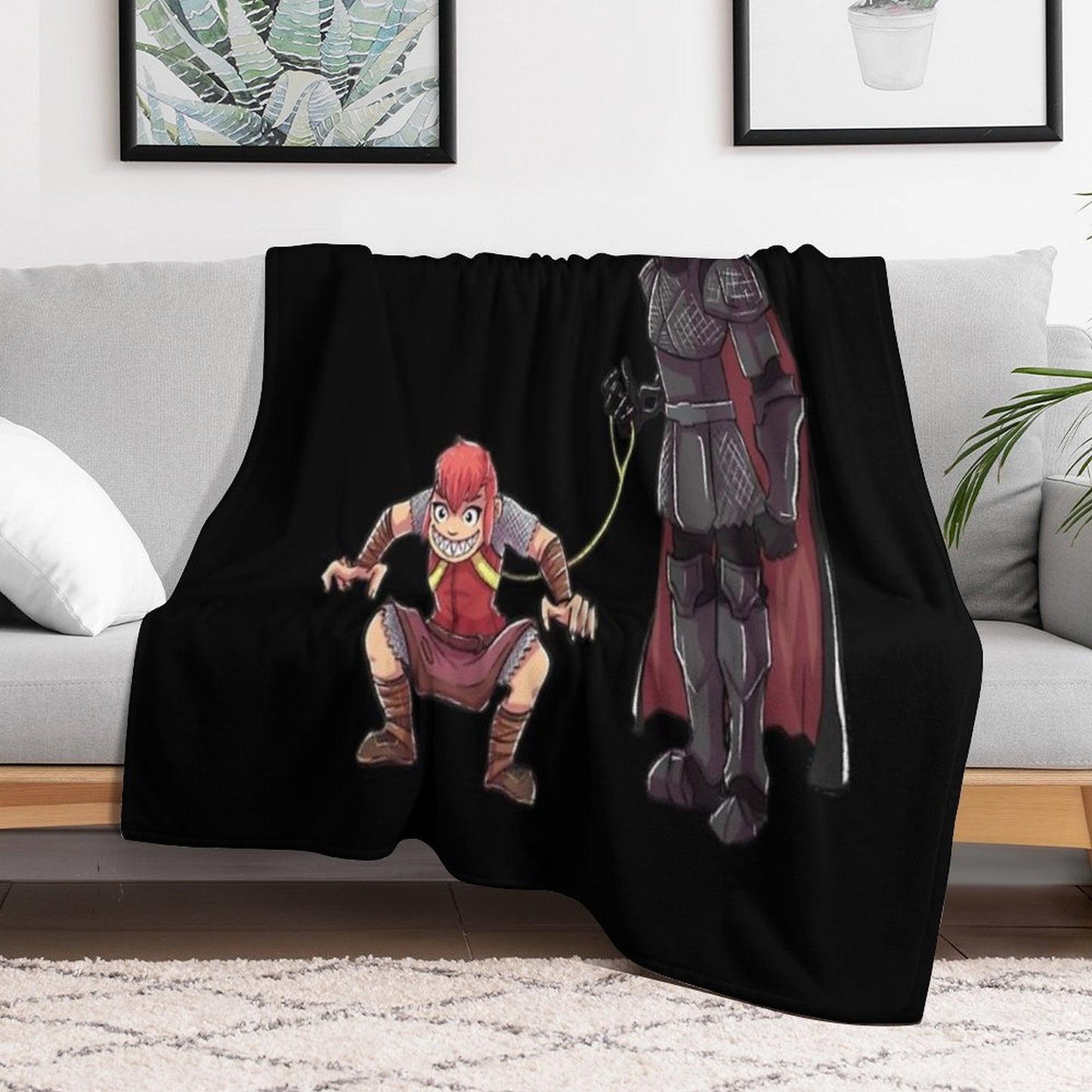 Nimona Plush Throw Blanket
