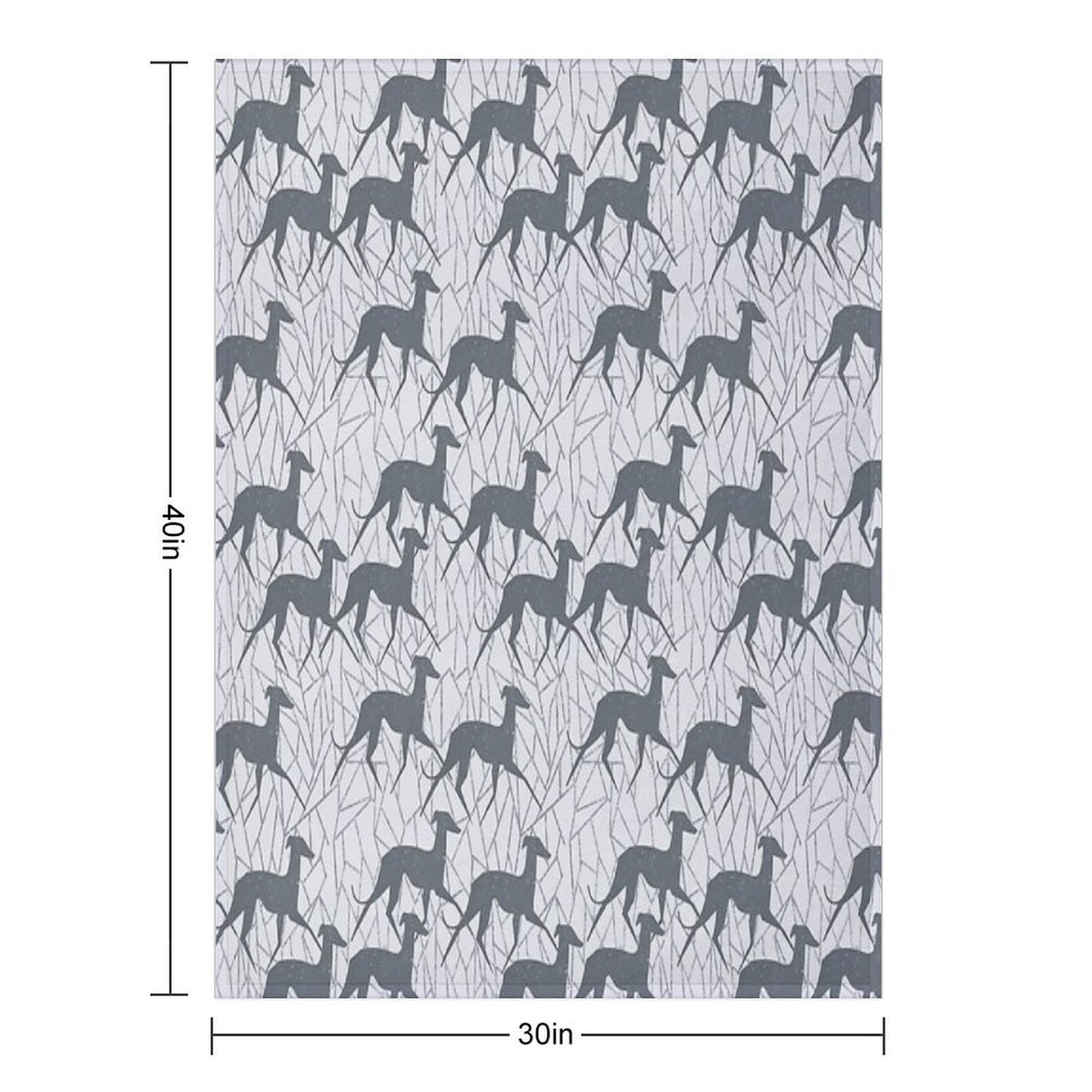Italian Greyhounds Shrink-resistant Throw Blanket