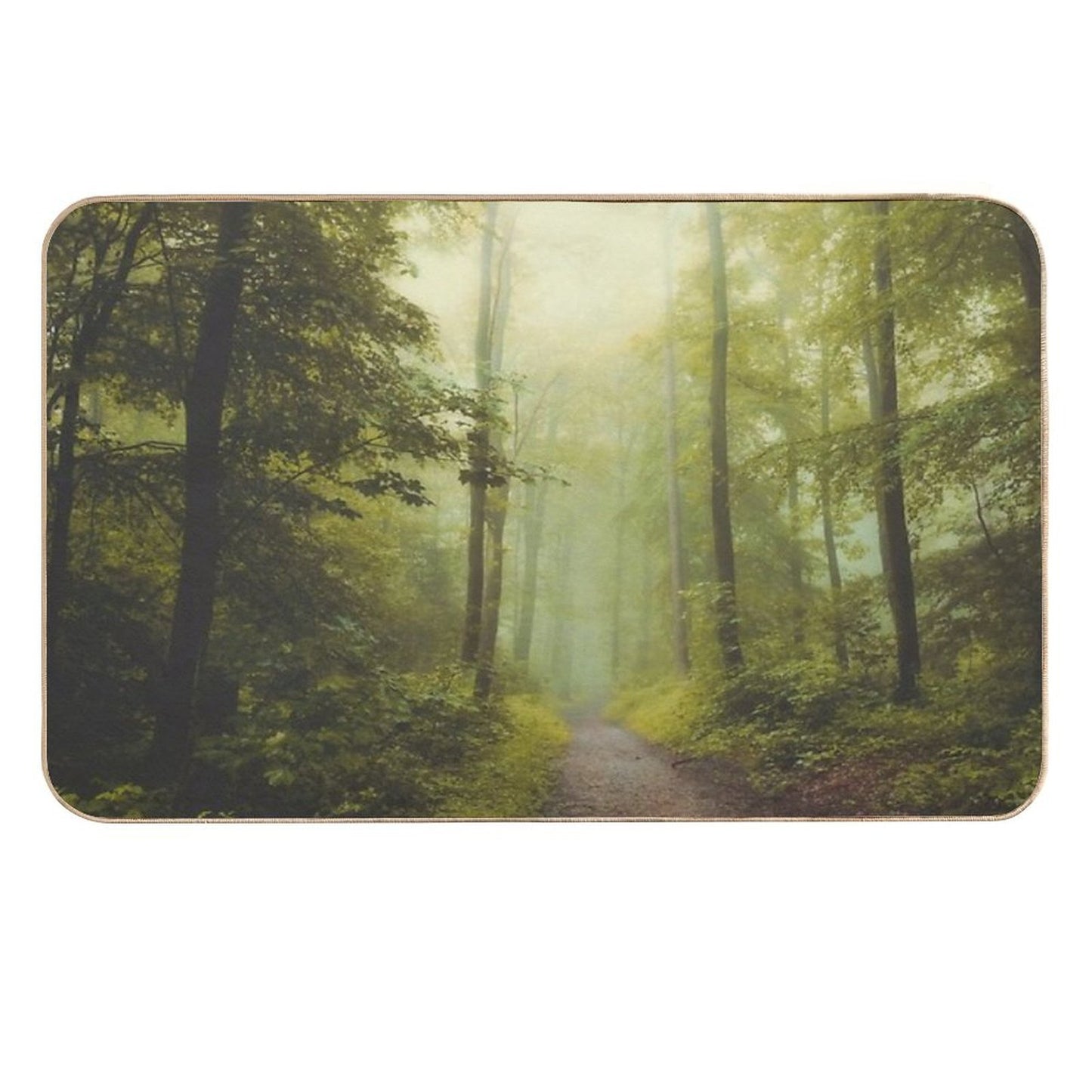 Long Forest Walk  Odorless Bath Mat