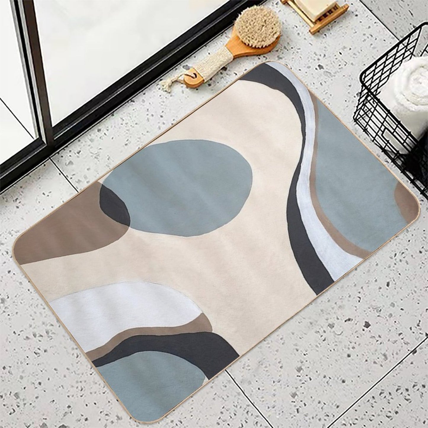 Abstract II Multi-Purpose Bath Mat