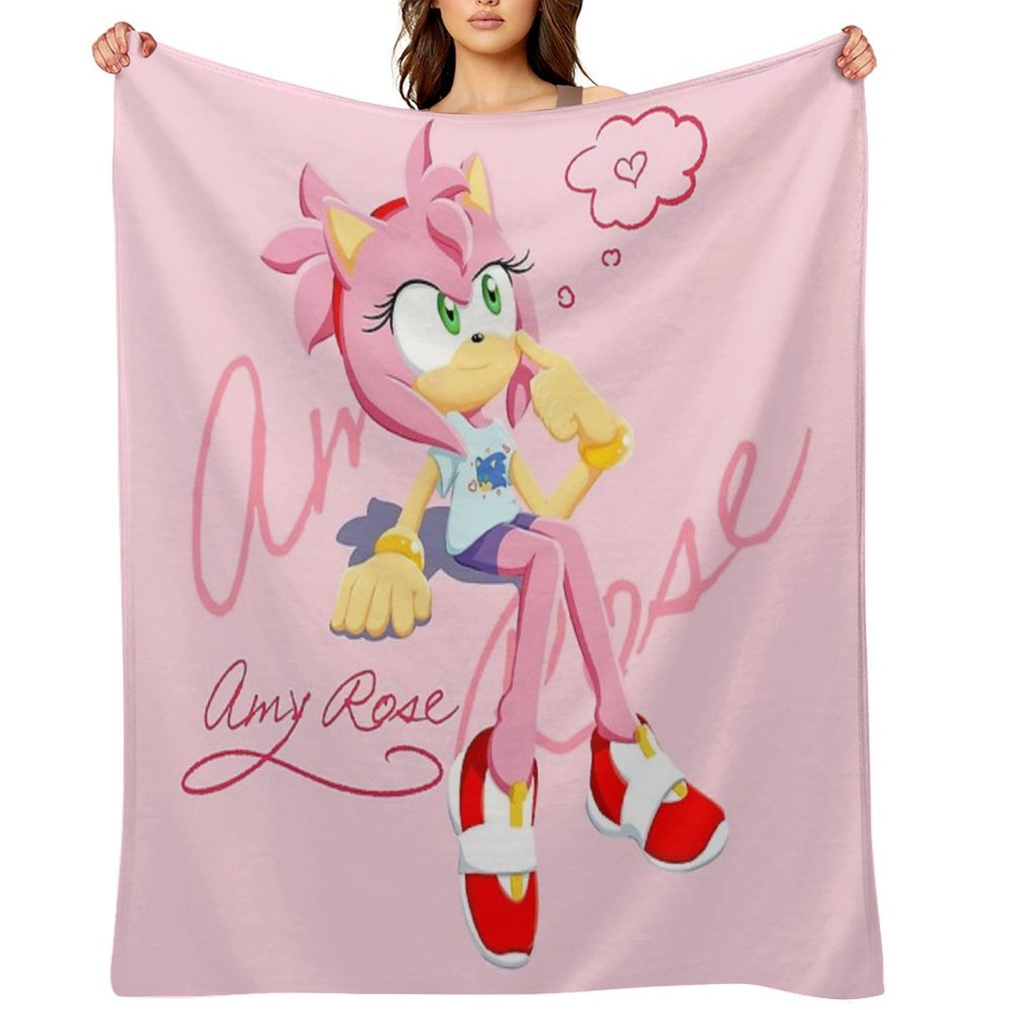 Amy Rose Wrinkle-free Throw Blanket