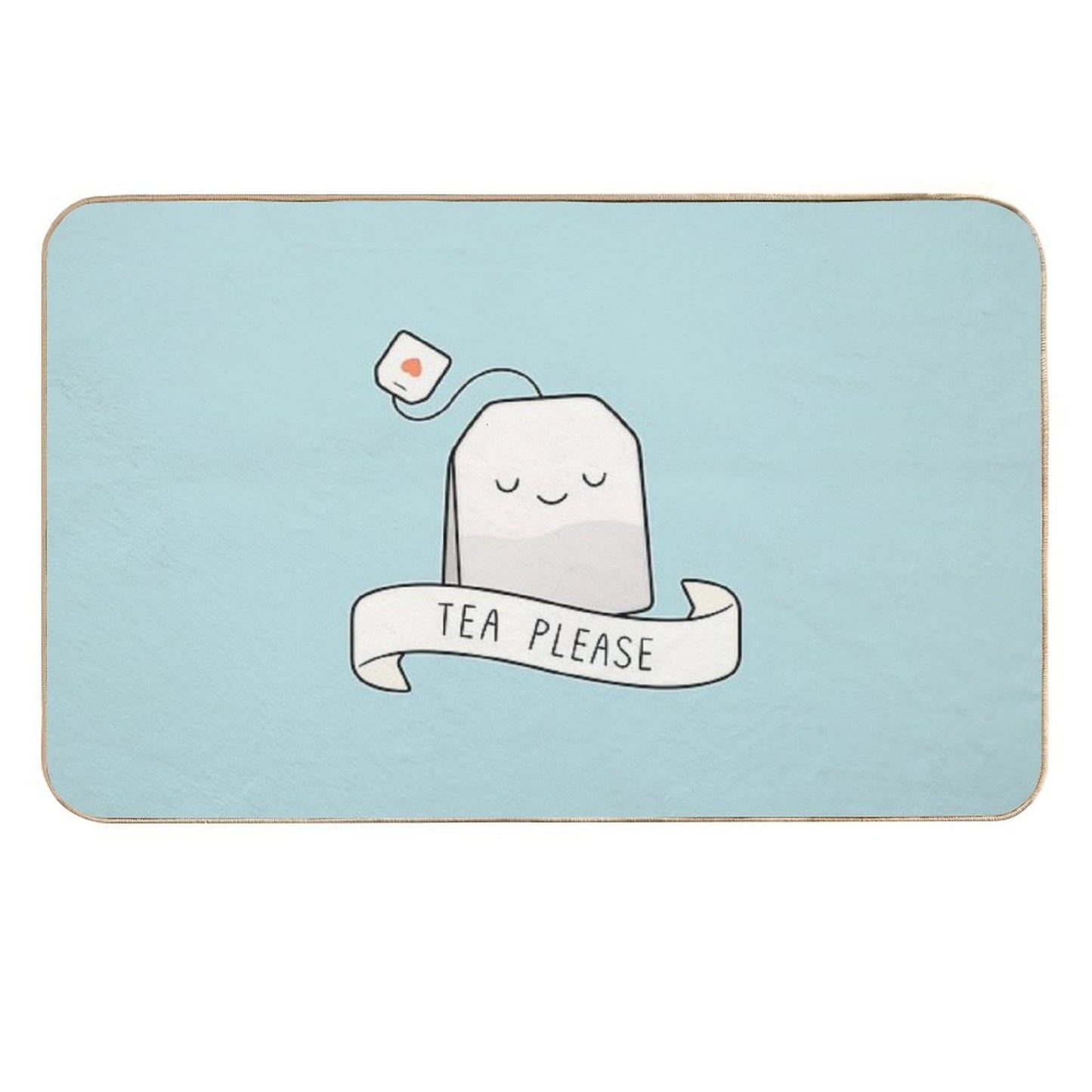 Tea Please Eco-Friendly Bath Mat