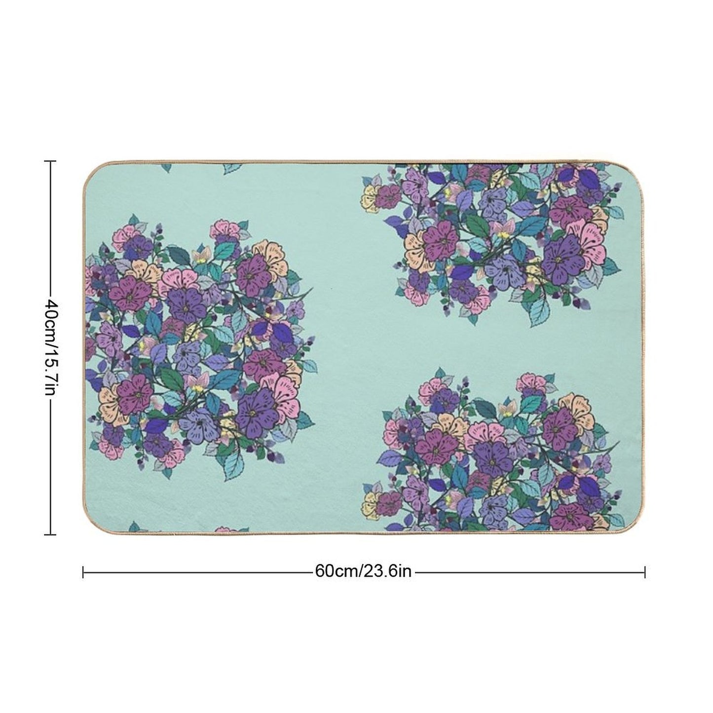 Efflorescence Toxin-Free Bath Mat