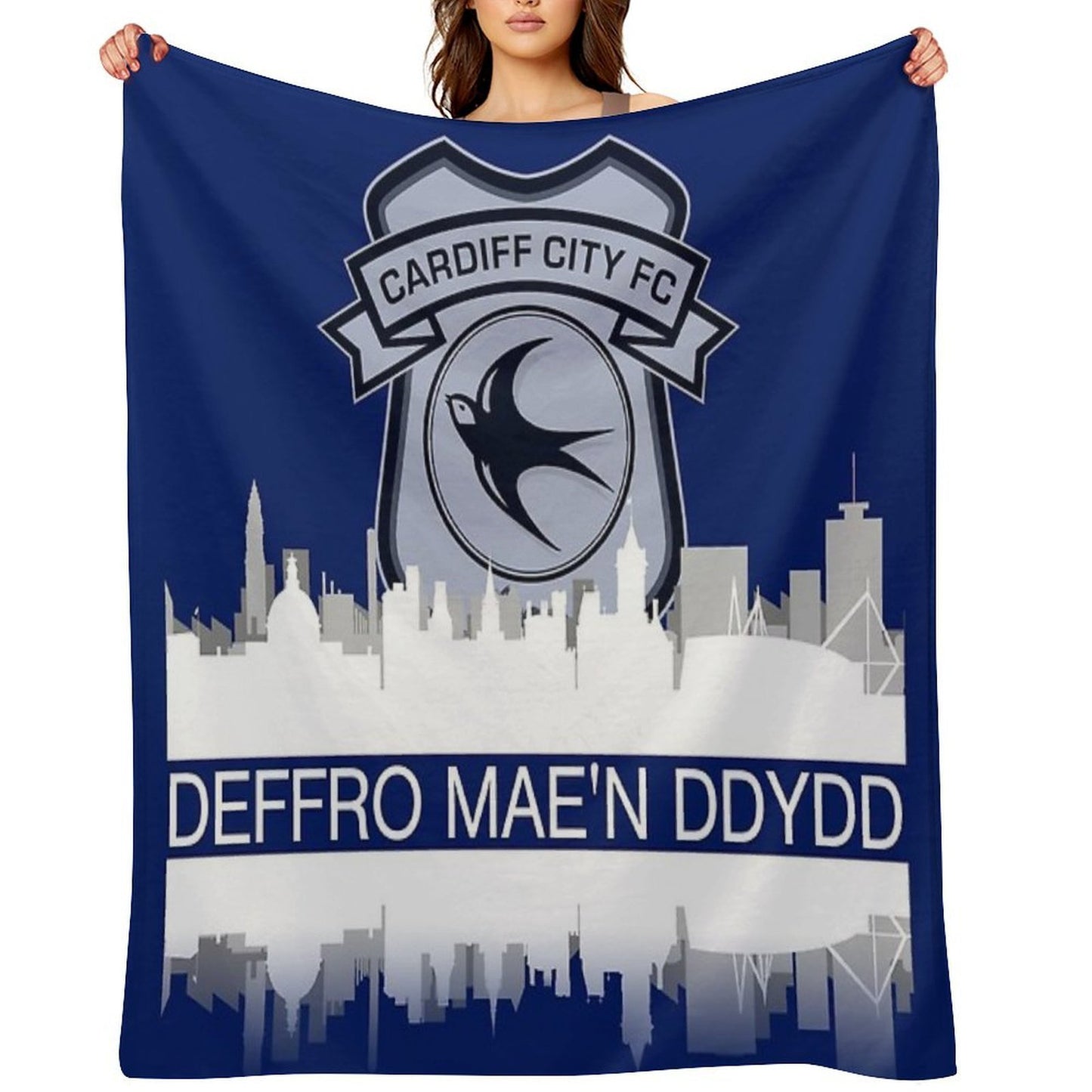 Unique Desing Football Tshirts Ultras Travel-friendly Throw Blanket