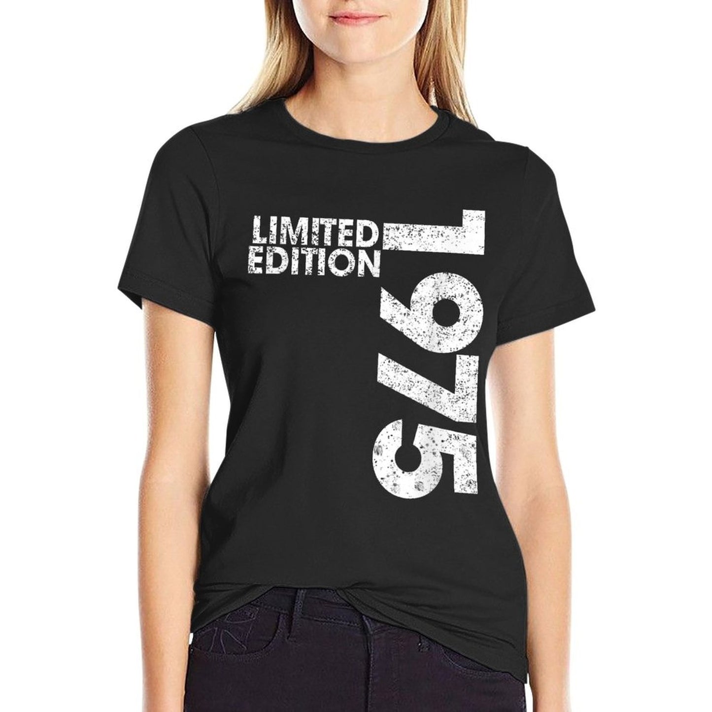 Limited Edition 1975 50 Year Old Men Women 50th Birthday  Vintage-inspired T-Shirt