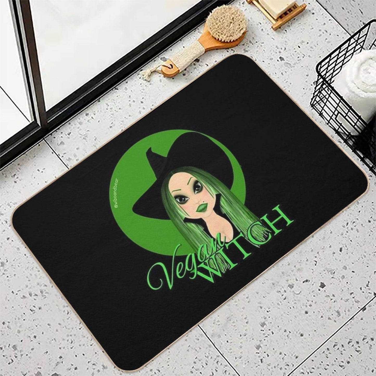 VEGAN WITCH Odorless Bath Mat