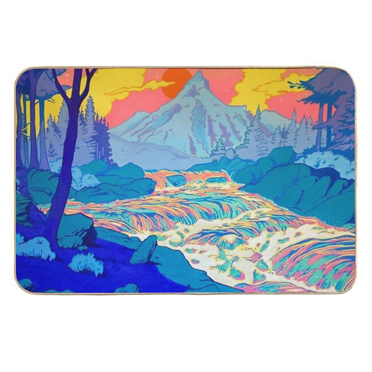 River  Rapid-Drying Bath Mat