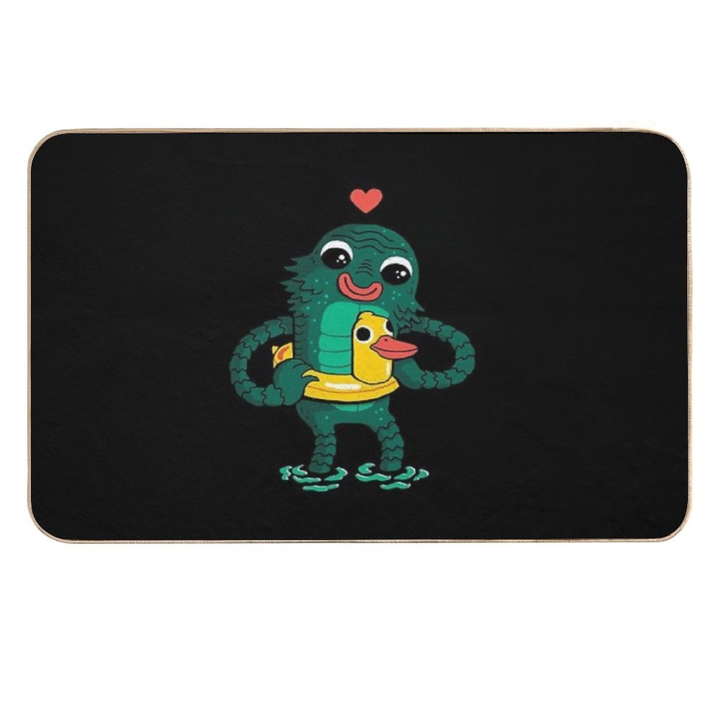 Swamped With Love Long-Lasting Bath Mat